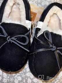 img 7 attached to 👶 Cozy and Protective Moccasin Slippers Toddler Loafers for Boys