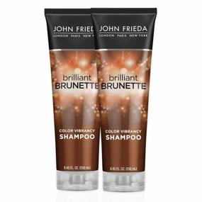 img 4 attached to 🏻 Unlock Vibrant Color with John Frieda Brilliant Brunette Multi-Tone Color Protecting Shampoo - 2 Pack