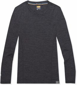 img 2 attached to Stay Warm And Comfortable With MERIWOOL'S Womens 100% Merino Wool Midweight Long Sleeve Thermal Shirt