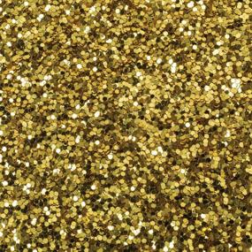 img 3 attached to Shimmering Gold Spectra Glitter Sparkling Crystals In A 4-Ounce Jar (91680) By Pacon