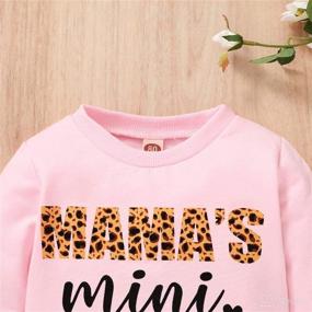 img 1 attached to Toddler Sweatshirt Leopard Fashion Pullover Apparel & Accessories Baby Boys best in Clothing