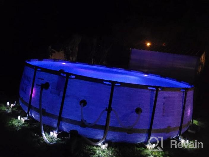 img 1 attached to Enhance Your Pool And Pond Experience With LOFTEK Submersible LED Lights - Waterproof, Color Changing And Remote Controlled (8 Pack) review by Jeremy Watkins