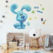 blue's clues giant peel and stick wall decals by roommates rmk4882gm logo