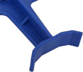 img 1 attached to JZY Universal Fork Guard Suspension Brace Stand Protector Tie 🔵 Down Seal Saver Protection for Dirt Bike Motorcycle Motocross - Blue