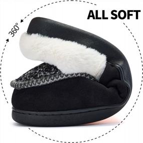img 1 attached to Men'S Memory Foam Cozy House Slippers - Warm And Soft Indoor/Outdoor Home Slippers For Maximum Comfort