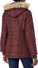 img 1 attached to INTL T I L S Cinchable Waist Cozy Trimmed Women's Clothing in Coats, Jackets & Vests