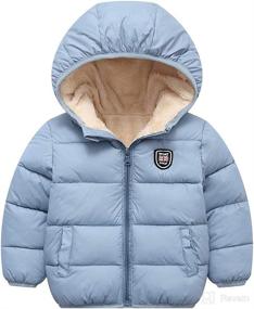 img 4 attached to Happy Cherry Lightweight Snowsuit Toddler Apparel & Accessories Baby Boys in Clothing