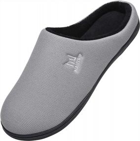img 4 attached to Experience Ultimate Comfort With MAIITRIP Men'S Memory Foam Slippers - Non-Slip And Available In Sizes 7-17