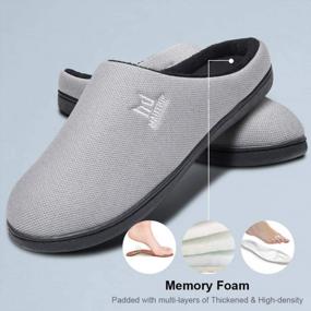 img 2 attached to Experience Ultimate Comfort With MAIITRIP Men'S Memory Foam Slippers - Non-Slip And Available In Sizes 7-17