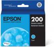 epson t200 durabrite ultra cyan ink cartridge - standard capacity for epson expression and workforce printers logo