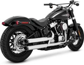 img 1 attached to 🏍️ Enhance Your Ride with Vance & Hines 16875 Twin Slash 3in. Slip-Ons - Chrome