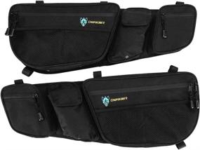 img 3 attached to 🚪 Chupacabra Offroad X3 Front Door Bags - Ultimate Door Storage Solution for Can Am Maverick X3 MAX Turbo R X DS RS RR XMR XRC 2017 2017-2022 (Driver & Passenger Side)