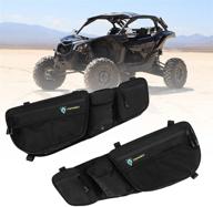 🚪 chupacabra offroad x3 front door bags - ultimate door storage solution for can am maverick x3 max turbo r x ds rs rr xmr xrc 2017 2017-2022 (driver & passenger side) логотип