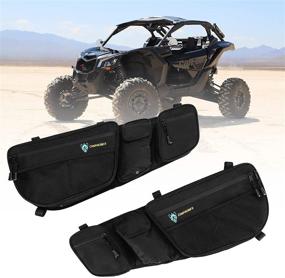 img 4 attached to 🚪 Chupacabra Offroad X3 Front Door Bags - Ultimate Door Storage Solution for Can Am Maverick X3 MAX Turbo R X DS RS RR XMR XRC 2017 2017-2022 (Driver & Passenger Side)