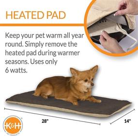 img 3 attached to Товары для домашних животных Thermo Pet с подогревом Mocha