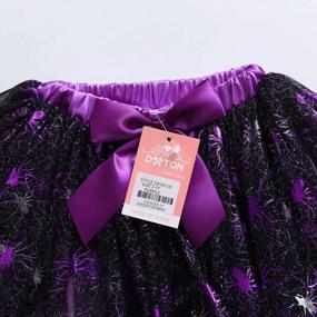 img 3 attached to Add A Splash Of Colors To Your Little Girl'S Wardrobe With DXTON Rainbow Flower Tulle Skirt
