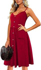 img 3 attached to KILIG Womens Dresses Sleeve Pockets Women's Clothing : Dresses