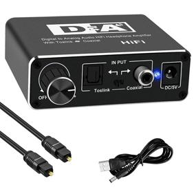 img 4 attached to Upgrade Your Audio Experience With Friencity'S 192KHz DAC Converter And Extender - Perfect For HD DVD, Blu-Ray, PS4, TV, Amps, And Cinema