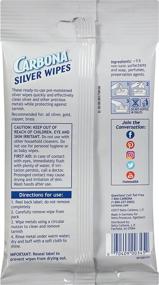 img 1 attached to Convenient Delta Carbona Silver Wipes - 12 Count for Shiny Silver Surfaces!