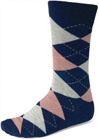 img 3 attached to Step Up Your Style With Tiemart'S Men'S Argyle Socks