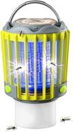 waterproof rechargeable camping lantern with flashlight - 350lm led tent light for hiking, fishing and emergencies, powered by 2200mah battery - essential camping accessory logo