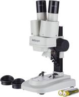 🔬 микроскоп amscope kids se100 z с портативным дизайном и 20x и 40x увеличением. логотип