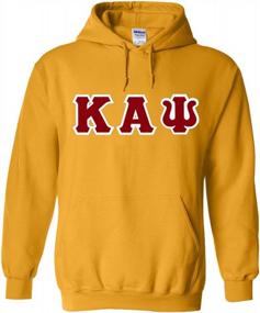 img 2 attached to Hooded Sweatshirt For Men With Greek Letters Of Kappa Alpha Psi Fraternity