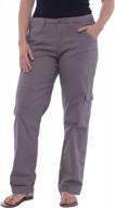 women's roll-up leg cargo pants 2160 by alki'i logo