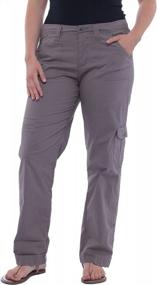 img 3 attached to Women'S Roll-Up Leg Cargo Pants 2160 By Alki'I