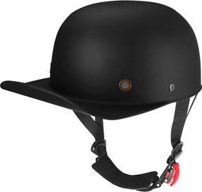 img 4 attached to Yesmotor Baseball Motorcycle Helmet Unisex Adult