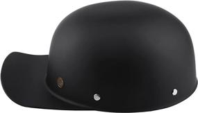 img 2 attached to Yesmotor Baseball Motorcycle Helmet Unisex Adult