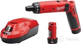 img 1 attached to 🔧 Milwaukee Electric Tools M4 1/4&#34; Hex Screwdriver Kits, 600 rpm, 4V" - Improved SEO-friendly product name: "Milwaukee M4 1/4&#34; Hex Screwdriver Kits - Electric Tools, 600 rpm, 4V