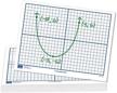 eai education x-y coordinate grid flexible dry-erase boards: 9" x 12" double-sided - set of 30 logo