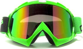 img 4 attached to 🏍️ CRG Sports Motorcycle Goggle ATV Dirt Bike Off Road Racing Motocross Goggles: Unisex Adult Eyewear