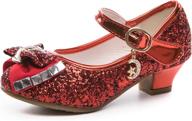 👠 flats for girls - je gou wedding bridesmaids glitter princess shoes логотип