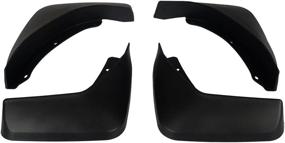 img 3 attached to 💦 A-Premium Splash Guards Mud Flaps Mudflaps Mudguards for Volvo XC90 2015-2021 - Front & Rear 4-Pcs Set: Protect Your Vehicle with Quality Mudguards!