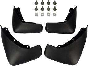 img 4 attached to 💦 A-Premium Splash Guards Mud Flaps Mudflaps Mudguards for Volvo XC90 2015-2021 - Front & Rear 4-Pcs Set: Protect Your Vehicle with Quality Mudguards!