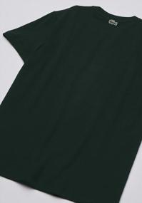 img 3 attached to Lacoste Men's Clothing: Flocked Graphic Sleeve T-Shirt