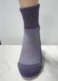 img 1 attached to Женские спортивные носки из хлопка со средней подушечкой для походов и занятий спортом от SEOULSTORY7