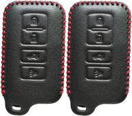 protective smart key fob case cover for toyota highlander 🔑 avalon camry corolla rav4 - 2pcs coolbestda keyless entry holder skin jacket логотип