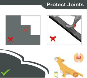 img 1 attached to MEJYJEM 2-Step Dog Stairs and Ramps - Non-Slip Pet Steps for 🐕 Easy Couch Accessibility and Mobility, Ideal for Older & Injured Cats and Dogs