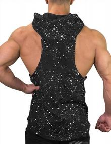 img 2 attached to Men'S Sleeveless Gym Hoodie Sweatshirt For Bodybuilding Workouts - PAIZH