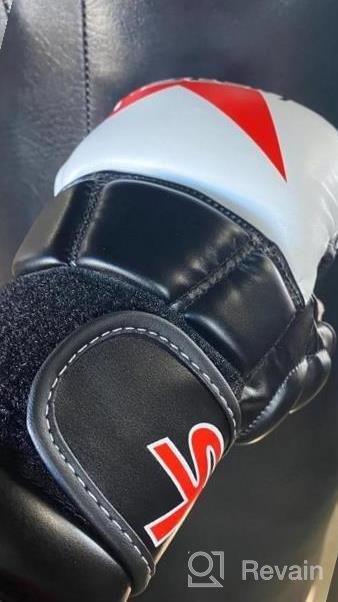 img 1 attached to Starpro MMA Gloves: Ultimate Protection For Sparring, Striking, And Grappling - Perfect For All MMA Training Needs! review by Marc Alvarez
