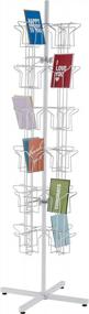 img 1 attached to 48 Pocket Rotating Greeting Card Rack - 65"H X 16"D - Perfect For Thrift, Retail, Grocery & Convenience Stores