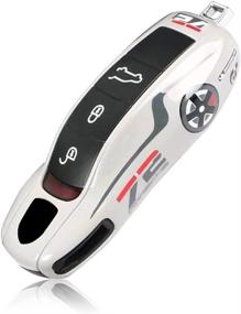 img 1 attached to Porsche Cayenne Panamera Painted Keyless Interior Accessories