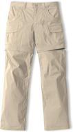 cqr adventure convertible stretch trousers girls' clothing ~ pants & capris логотип