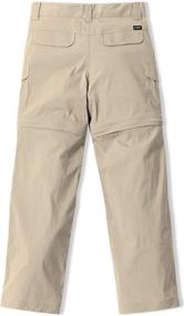 img 1 attached to CQR Adventure Convertible Stretch Trousers Girls' Clothing ~ Pants & Capris