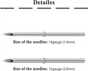 img 1 attached to Piercing Perfection: QWALIT Belly Button Piercing Kit For Safe And Stylish Piercing Experience