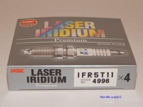 img 1 attached to 🔥 NGK Laser Iridium Spark Plugs (Set of 4) IFR5T11 - Brand New