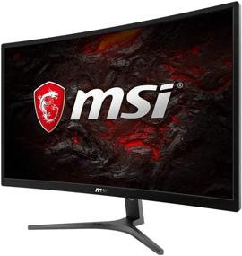 img 2 attached to 🖥️ MSI Optix G241VC 23.6" FreeSync Non-Glare Monitor, Ultrawide 1920x1080, 75Hz, Adaptive Sync, Curved Display, Tilt Adjustment